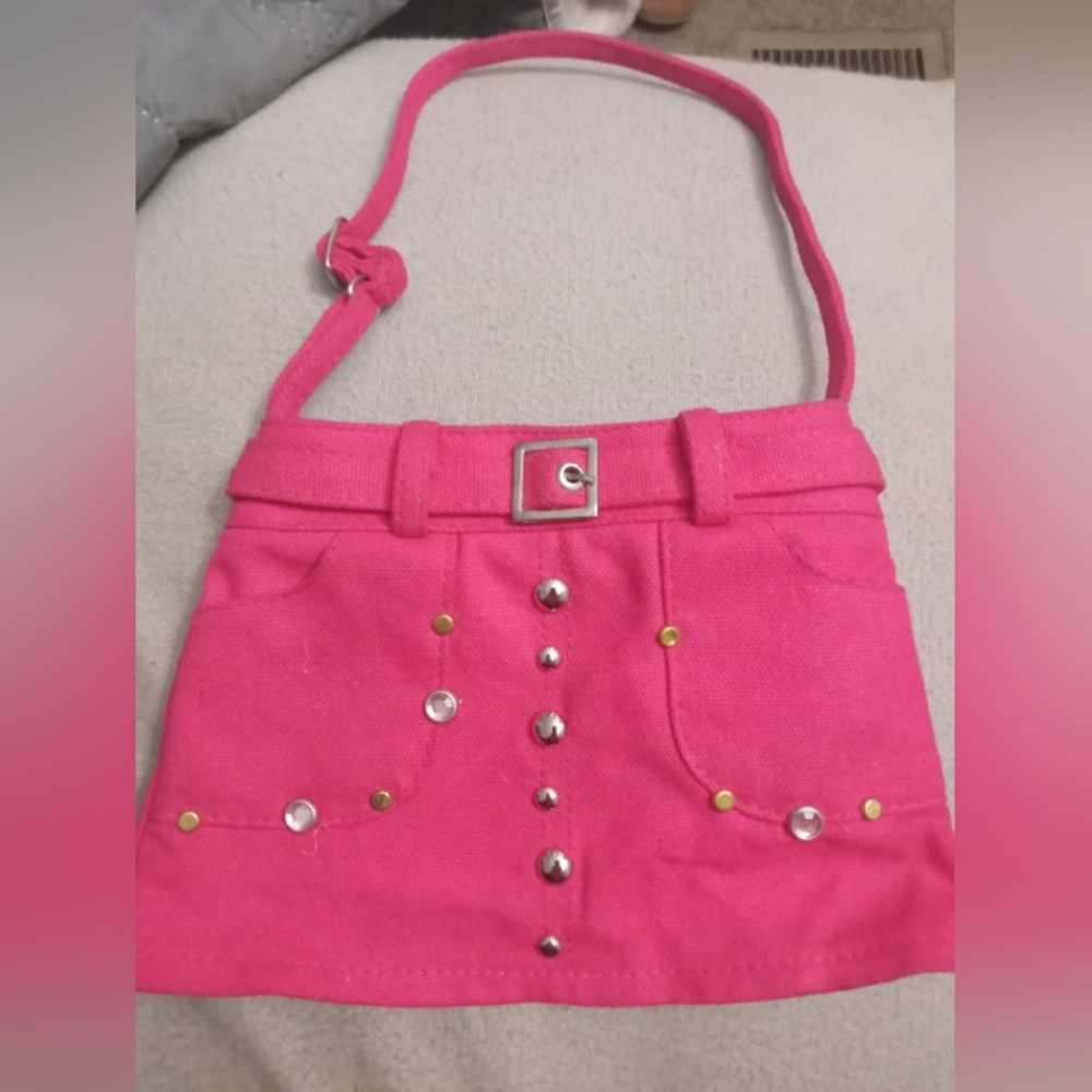 Pink Mini Skirt Handbag